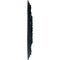 Ekena Millwork Blackthorn Ceiling Medallion (Fits Canopies up to 4 7/8"), 11 3/4"OD x 3 5/8"ID x 1"P, Night Shade CM11BLNSF - alternate 5